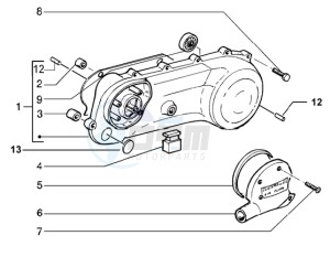 NRG 50 Pure jet drawing Transmission cover