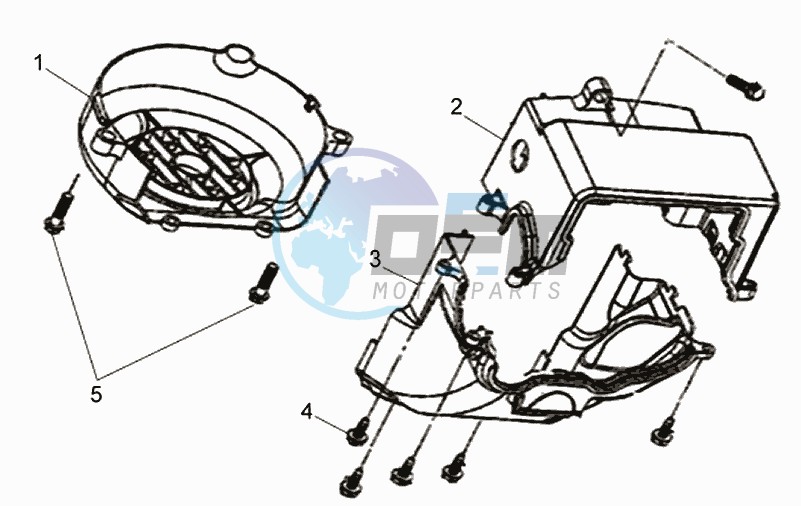 FLYWHEEL COVER