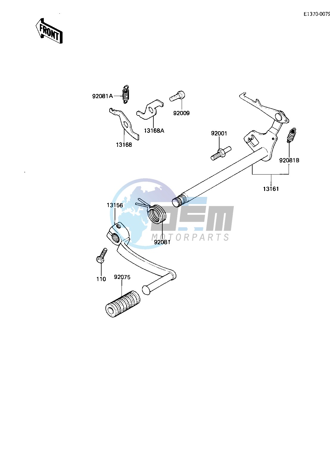 GEAR CHANGE MECHANISM