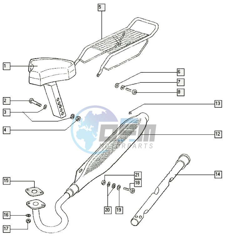 Seat-exhaust