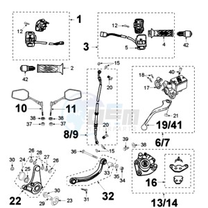 FIGHT WRC LNDA BE drawing BRAKE SYSTEM