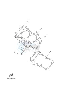 XT1200Z (2BS1 2BS2) drawing CYLINDER