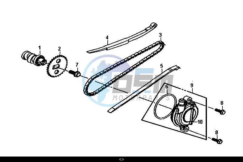 CAM SHAFT-CYL. HEAD L. SIDE COVER