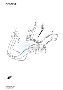 AN650Z ABS BURGMAN EXECUTIVE EU-UK drawing HANDLE COVER