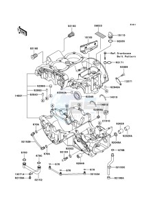 W650 EJ650-C7P GB XX (EU ME A(FRICA) drawing Crankcase