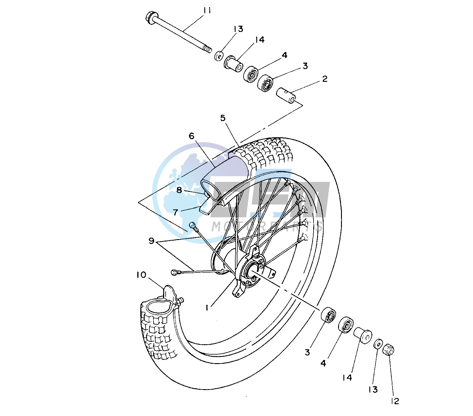 FRONT WHEEL