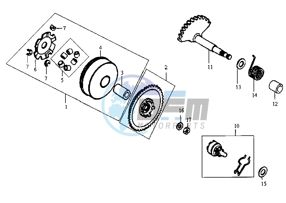 DRIVING PULLEY