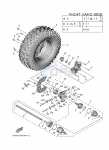 YXE1000EW YX10ERPAN (B4MF drawing REAR WHEEL 2