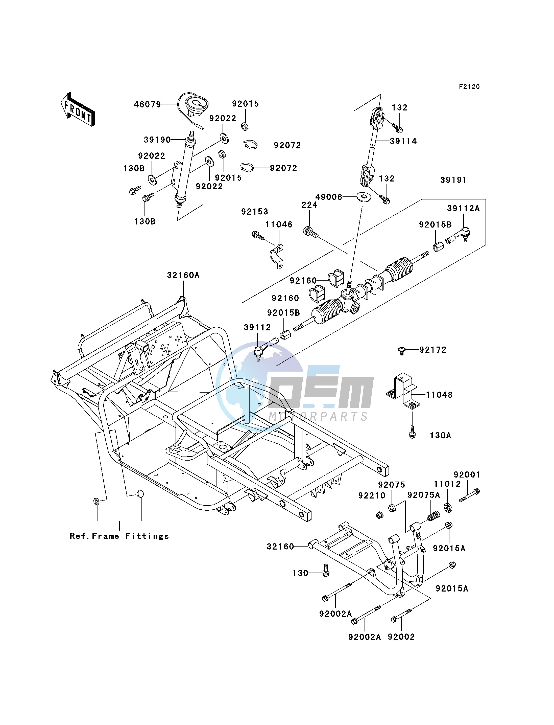 FRAME-- KAF620-E1 - E3- -