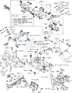 BRUTE FORCE 750 4x4i EPS KVF750HFF EU drawing Chassis Electrical Equipment