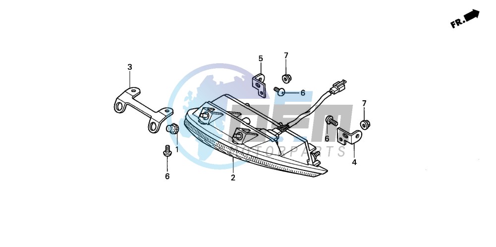 TAILLIGHT (CBR900RR2,3)