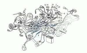 Strada 750 drawing Electrical system