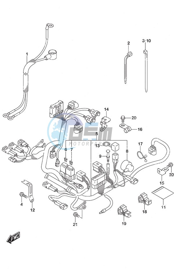 Harness Non-Remote Control