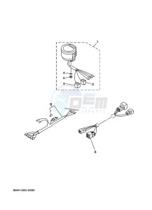 F50A drawing SPEEDOMETER