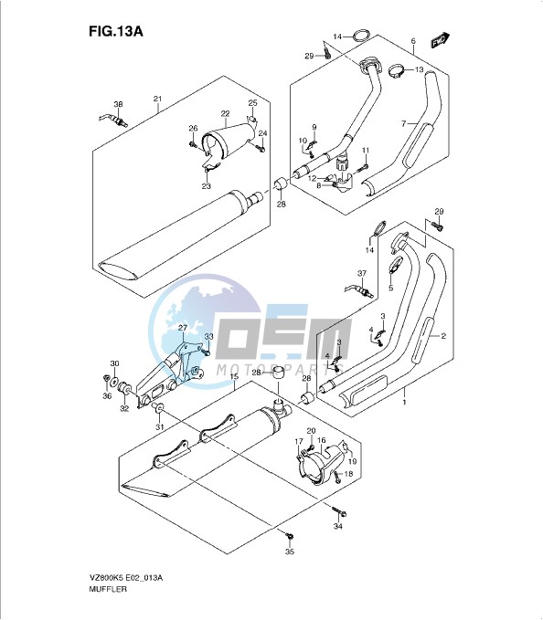 MUFFLER (MODEL K9)