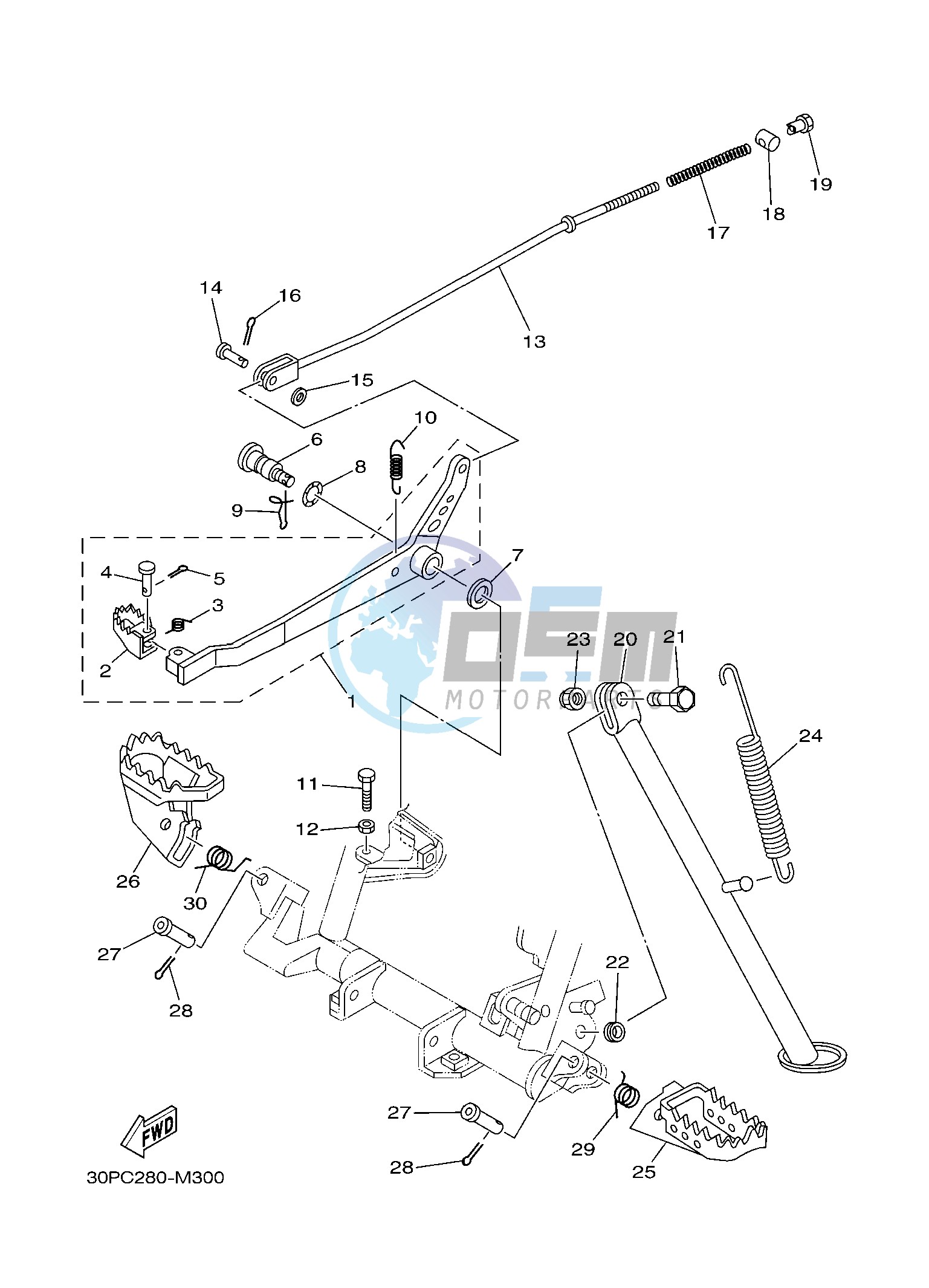 STAND & FOOTREST