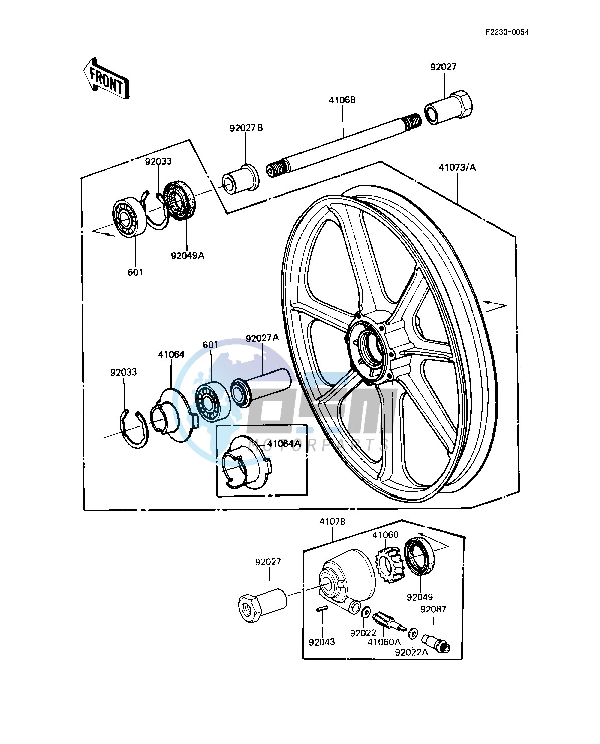 FRONT WHEEL_HUB