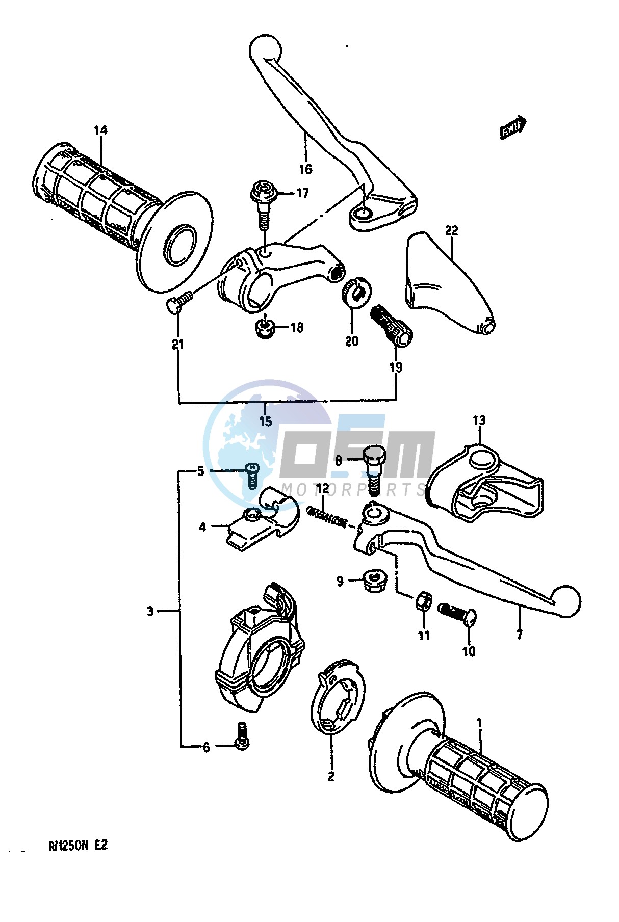 HANDLE SWITCH (MODEL N)