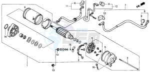 VT1100C2 drawing STARTING MOTOR