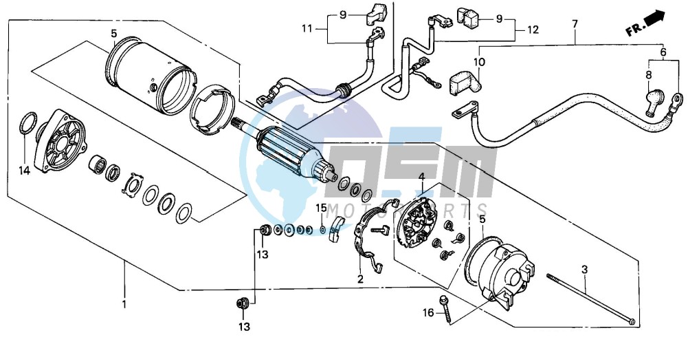 STARTING MOTOR