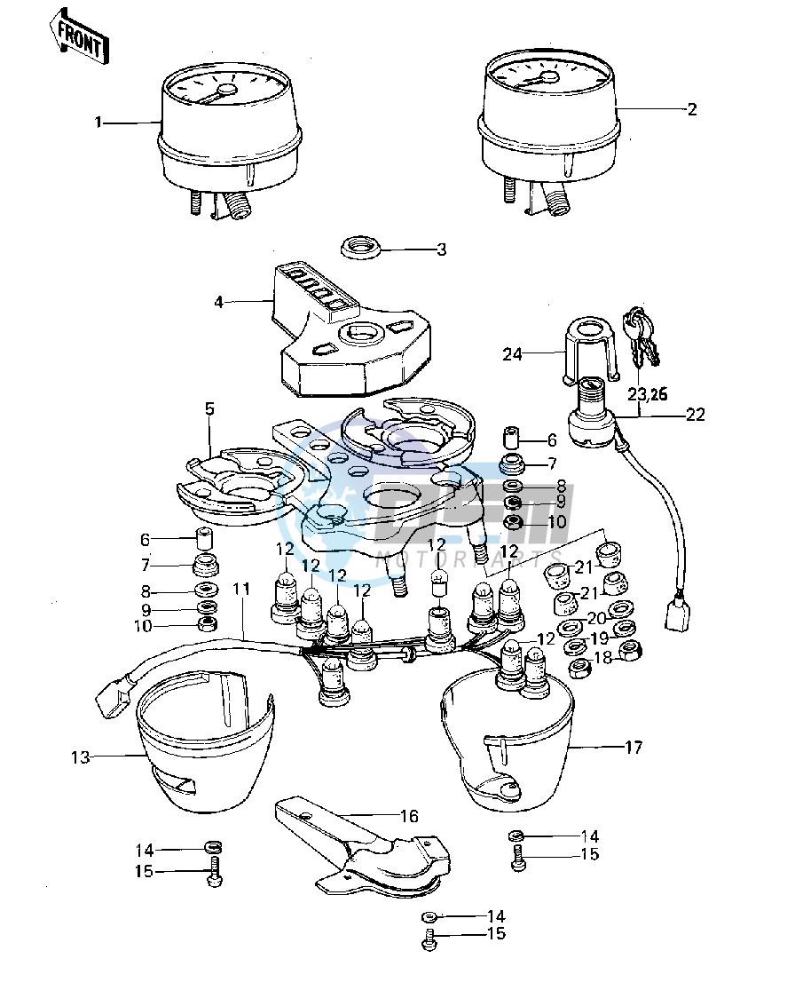 METERS_IGNITION SWITCH -- 77-78 A1_A2_A2A- -