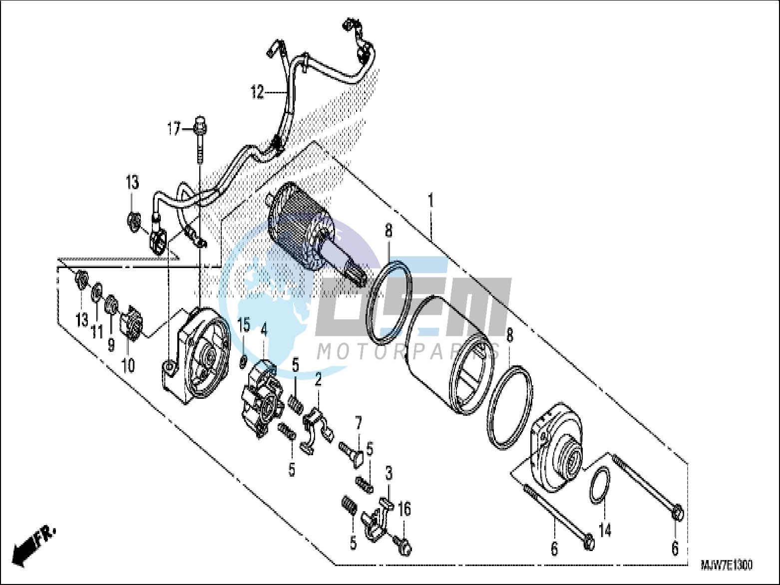 STARTER MOTOR