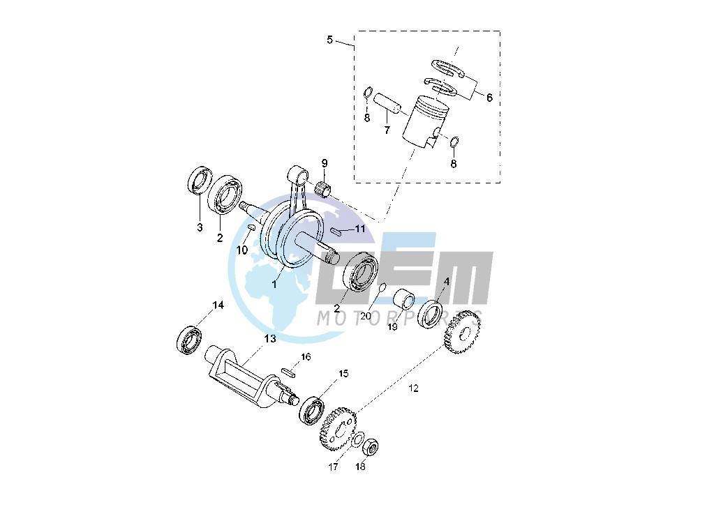 CRANKSHAFT - PISTON