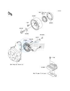 EX 650 C [NINJA 650R] (C9F) C9F drawing GENERATOR