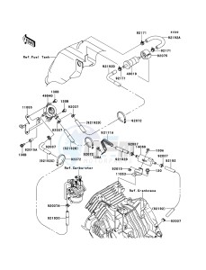 MULE_610_4X4 KAF400AEF EU drawing Fuel Pump