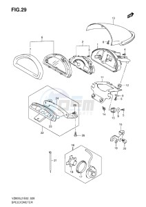 VZ800 drawing SPEEDOMETER