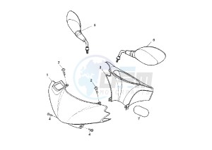 XN TEO'S 125 drawing COWLING