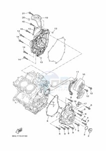 XTZ690 TENERE 700 (BMB8) drawing CRANKCASE COVER 1