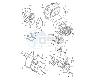 FJR AS 1300 drawing CRANKCASE COVER