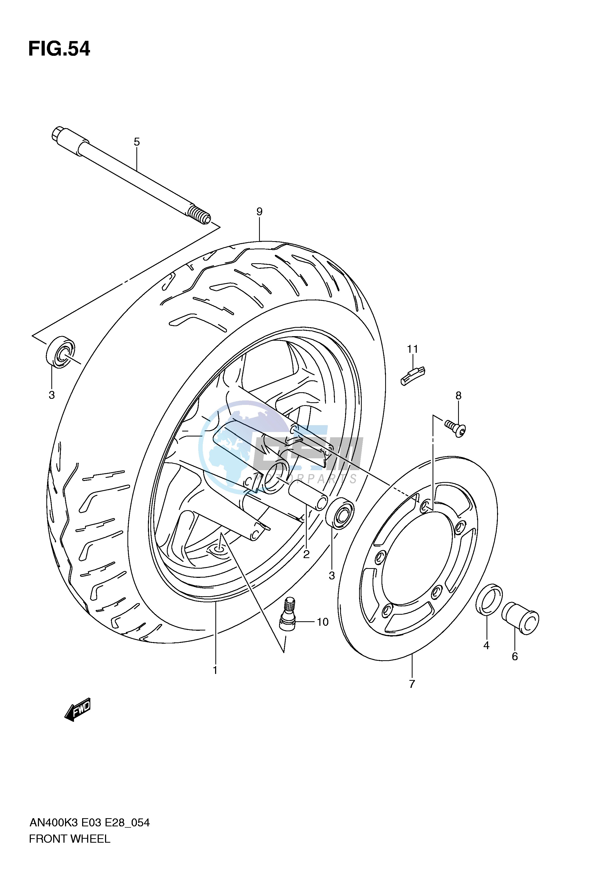 FRONT WHEEL