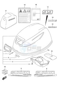 DF 20A drawing Engine Cover