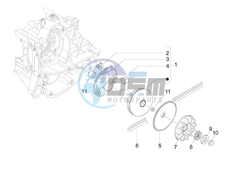 Driving pulley