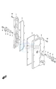 DF 250AP drawing Exhaust Cover