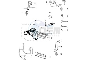 ZENITH LN/LS - 50 cc drawing OIL PUMP