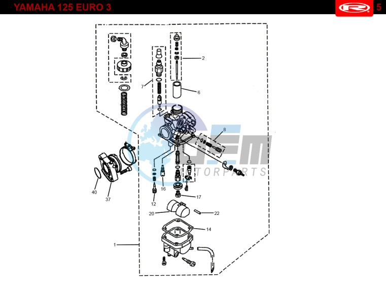 CARBURETTOR  EURO3