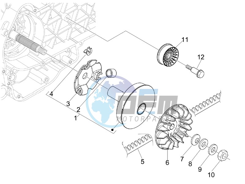 Driving pulley