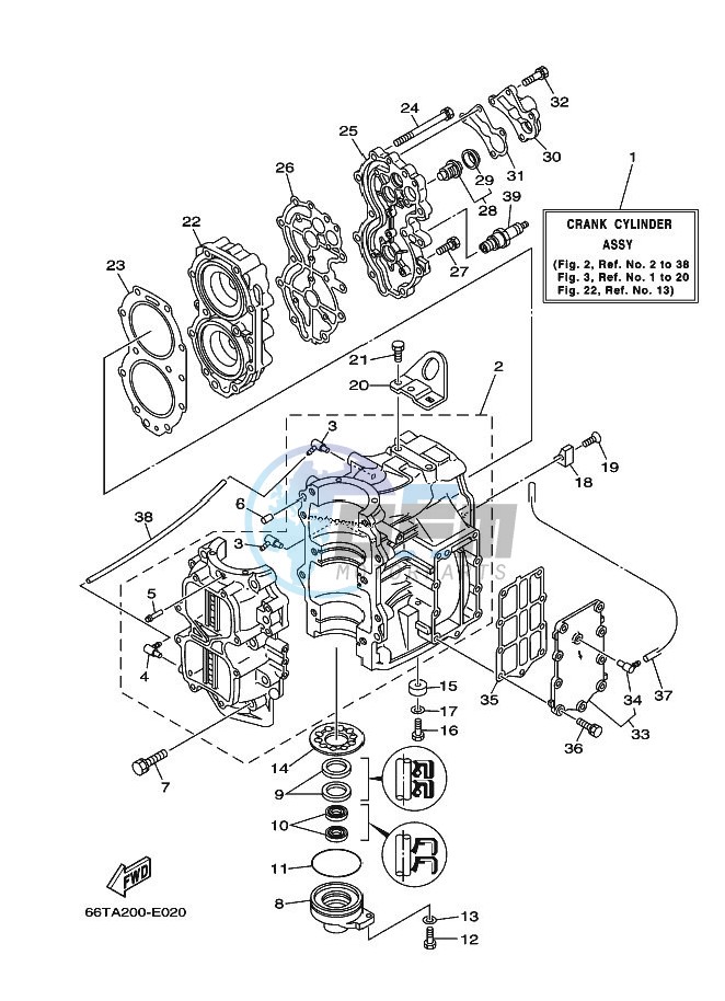 CYLINDER--CRANKCASE