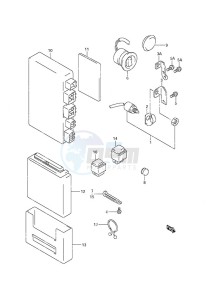 DF 40 drawing Engine Control Unit