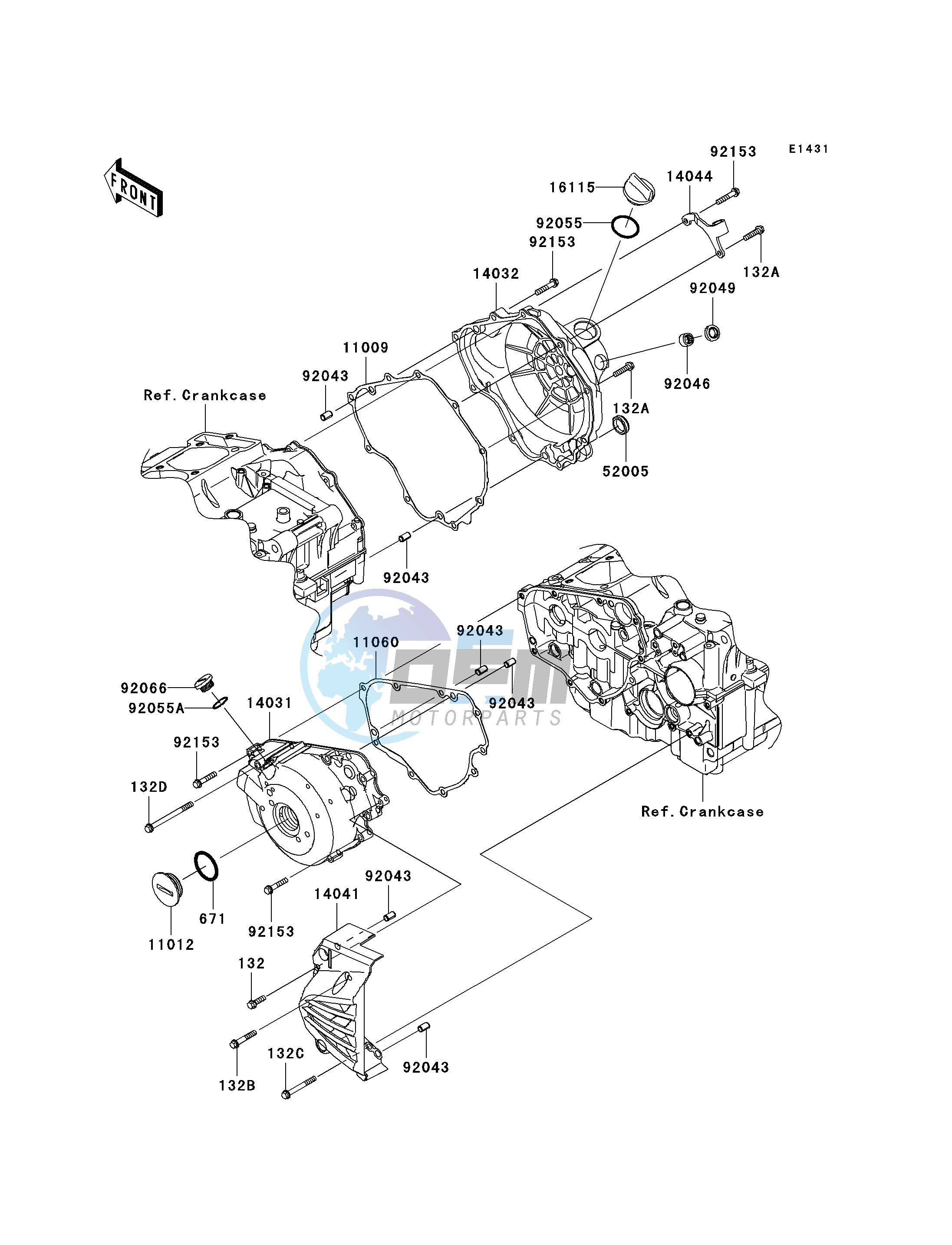 ENGINE COVER-- S- -