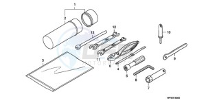 TRX420FMA Australia - (U / 4WD) drawing TOOLS