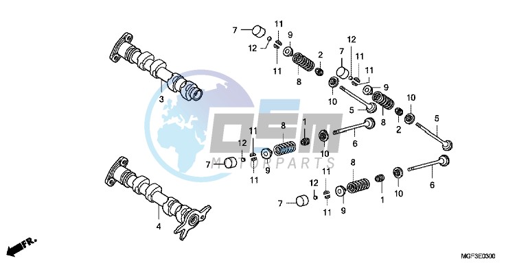 CAMSHAFT/ VALVE