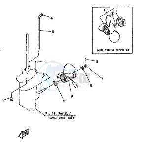 6D drawing LOWER-CASING-x-DRIVE-2