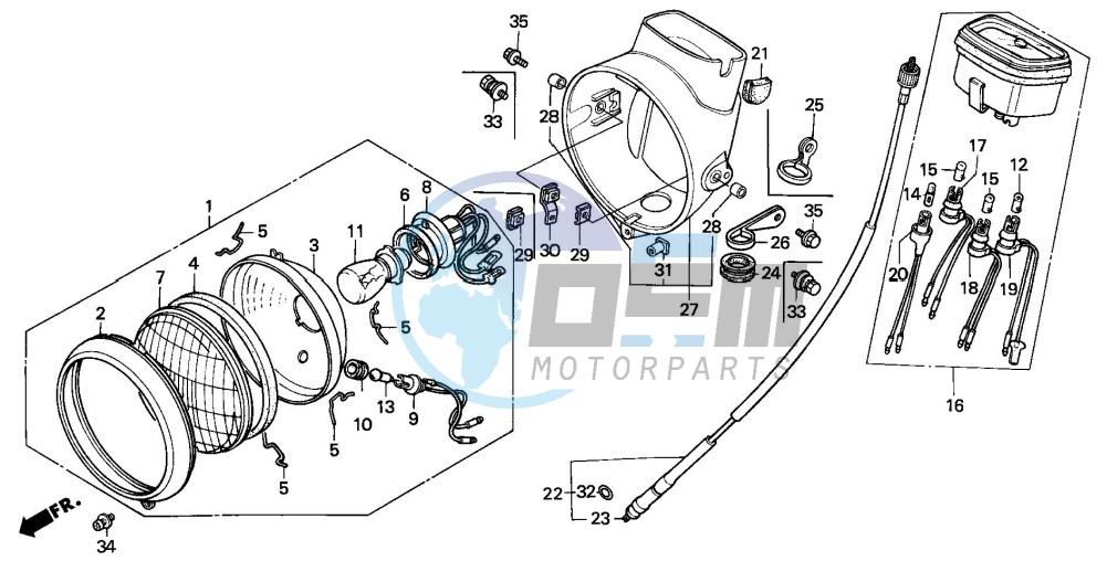 HEADLIGHT/METER (2)