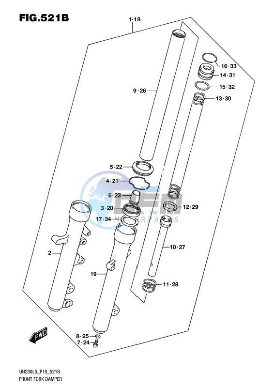 FRONT FORK DAMPER