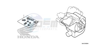 VT750C2BE Shadow - VT750C2B-E UK - (E) drawing GASKET KIT B