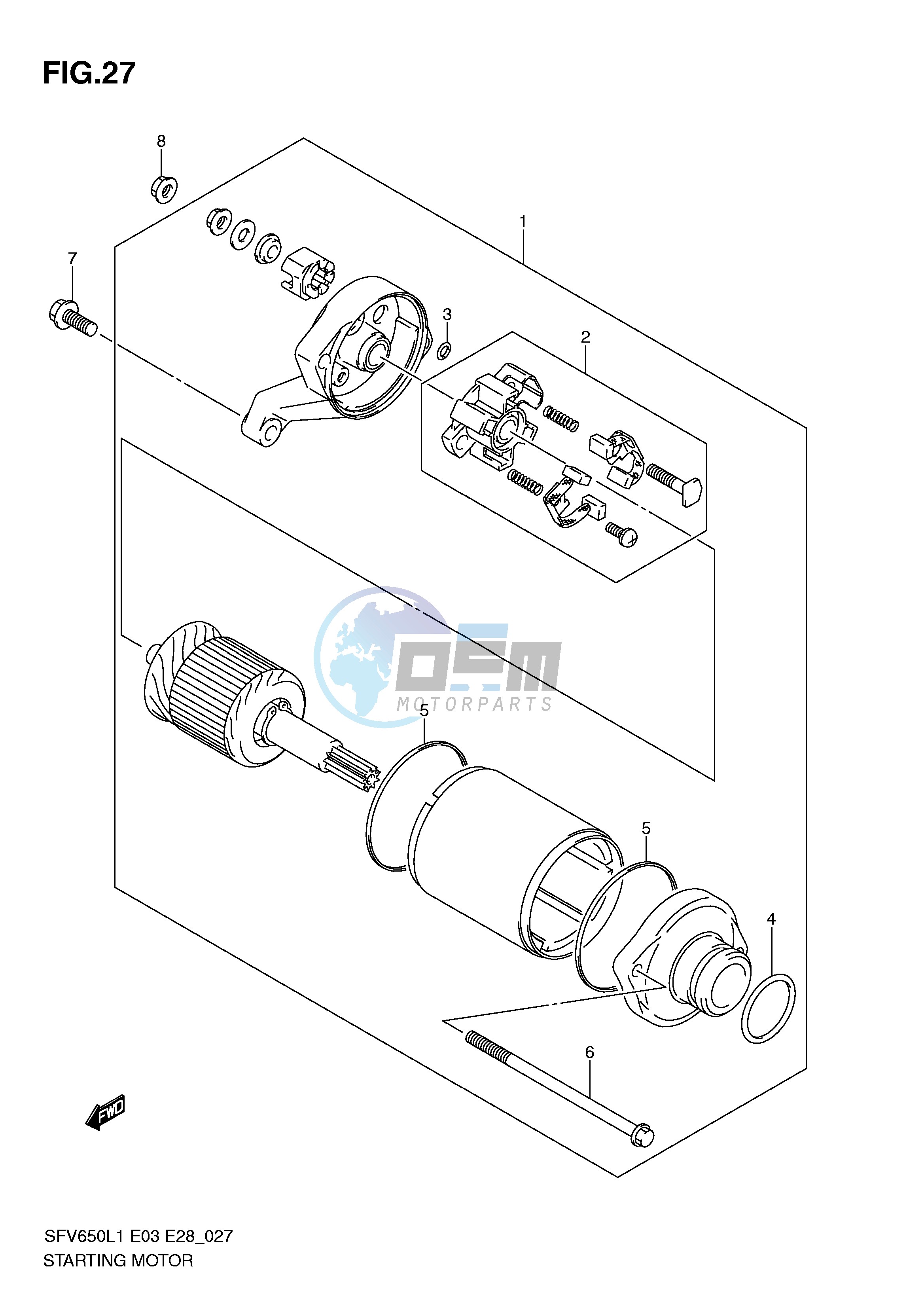 STARTING MOTOR